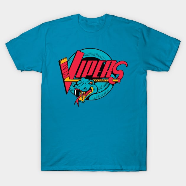 Detroit Vipers T-Shirt by MindsparkCreative